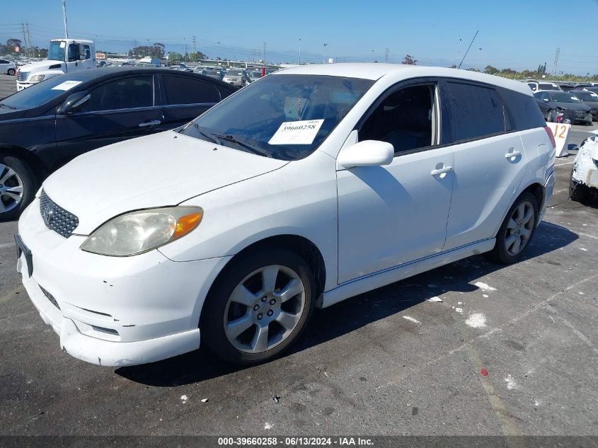 2003 Toyota Matrix Xr VIN: 2T1KR32E73C112572 Lot: 39660258