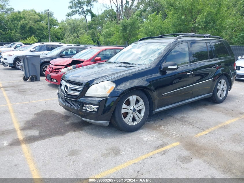2008 Mercedes-Benz Gl 450 4Matic VIN: 4JGBF71EX8A307655 Lot: 39660265