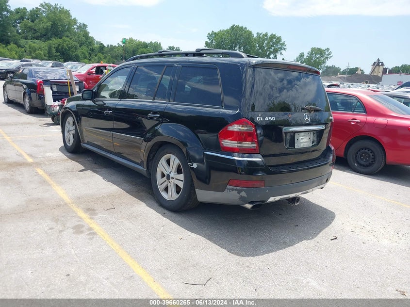 2008 Mercedes-Benz Gl 450 4Matic VIN: 4JGBF71EX8A307655 Lot: 39660265