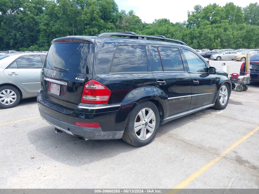 2008 Mercedes-Benz Gl 450 4Matic VIN: 4JGBF71EX8A307655 Lot: 39660265