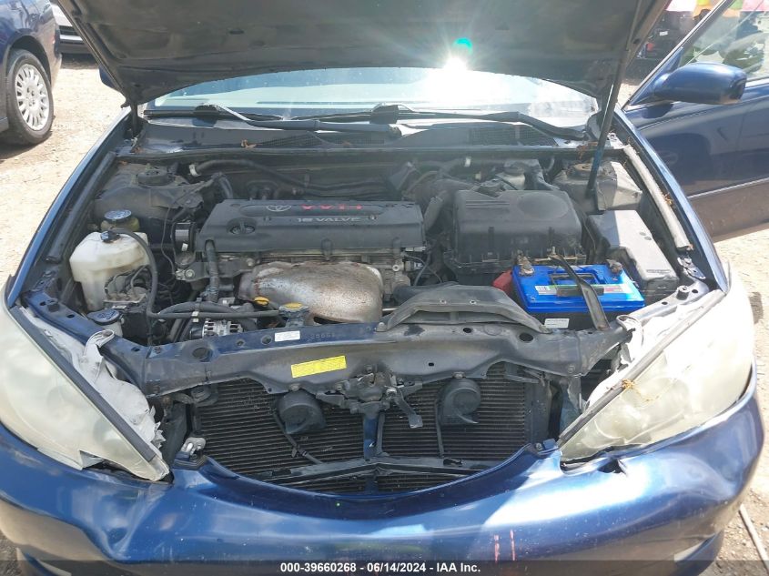 2005 Toyota Camry Xle VIN: 4T1BE30K75U040262 Lot: 39660268