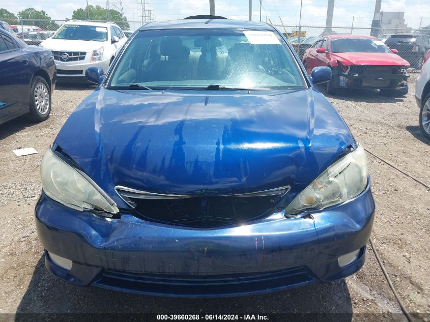 2005 Toyota Camry Xle VIN: 4T1BE30K75U040262 Lot: 39660268