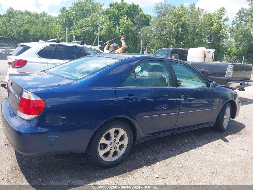 2005 Toyota Camry Xle VIN: 4T1BE30K75U040262 Lot: 39660268