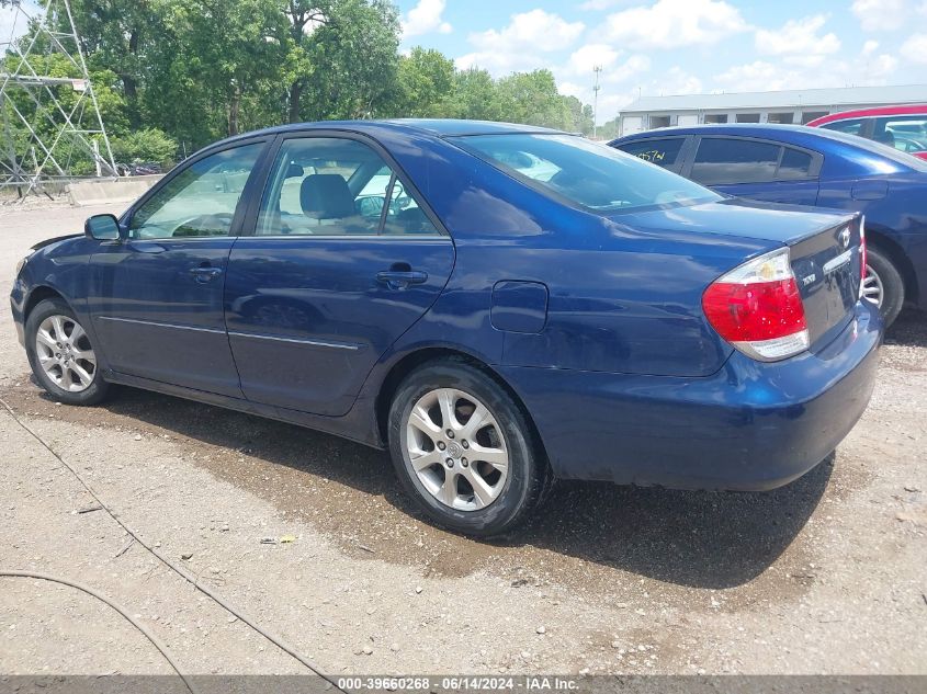 2005 Toyota Camry Xle VIN: 4T1BE30K75U040262 Lot: 39660268