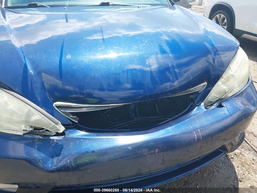 2005 Toyota Camry Xle VIN: 4T1BE30K75U040262 Lot: 39660268