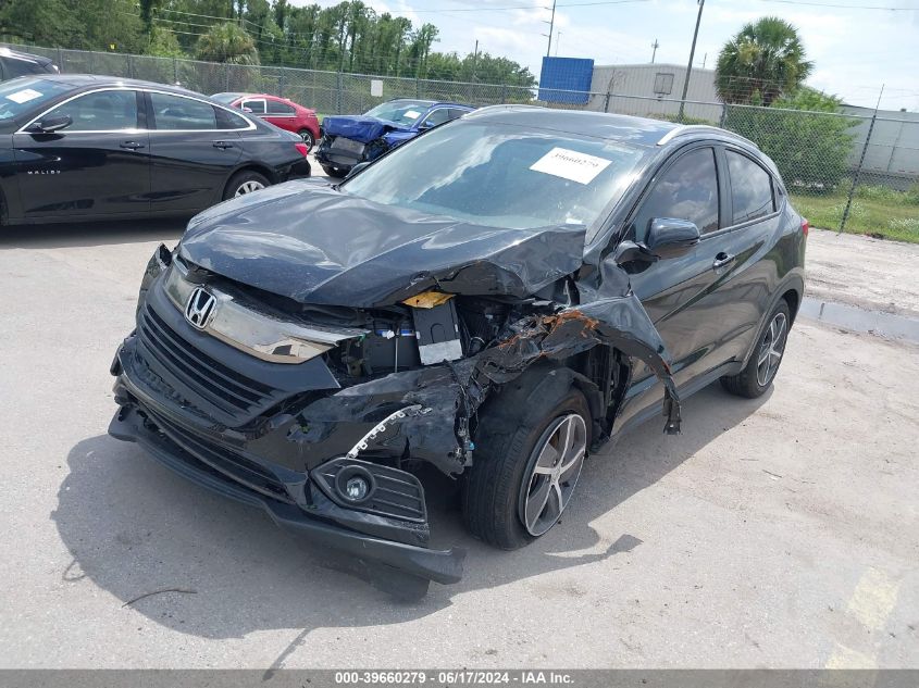 2022 Honda Hr-V 2Wd Ex VIN: 3CZRU5H58NM740550 Lot: 39660279