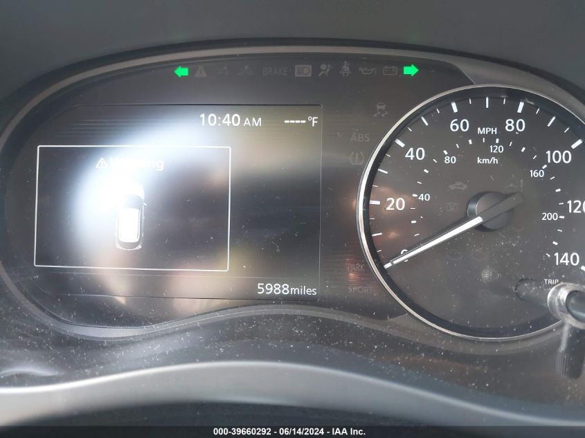 2024 Nissan Kicks Sr Xtronic Cvt VIN: 3N1CP5DV1RL527351 Lot: 39660292