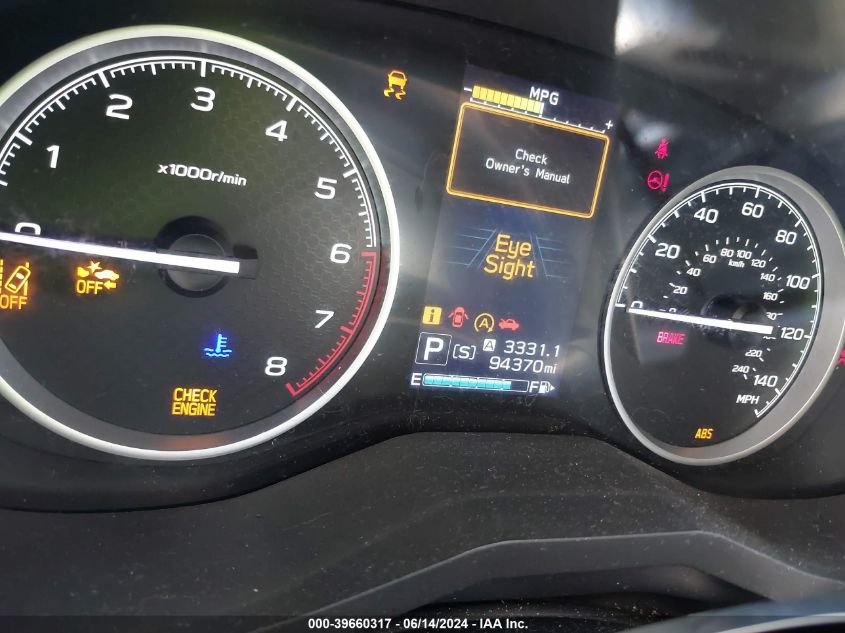 2020 Subaru Forester Premium VIN: JF2SKAGC9LH473508 Lot: 39660317