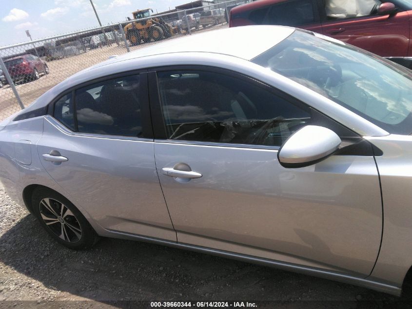 2021 Nissan Sentra Sv Xtronic Cvt VIN: 3N1AB8CV3MY237536 Lot: 39660344