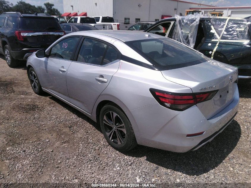 2021 Nissan Sentra Sv Xtronic Cvt VIN: 3N1AB8CV3MY237536 Lot: 39660344