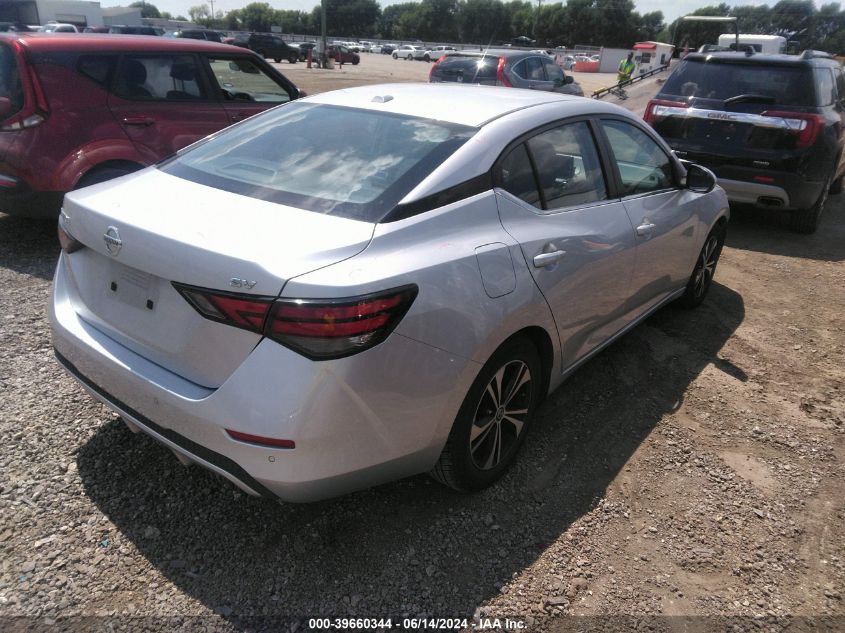 2021 Nissan Sentra Sv Xtronic Cvt VIN: 3N1AB8CV3MY237536 Lot: 39660344