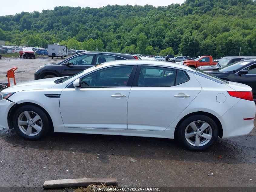 2015 Kia Optima Lx VIN: KNAGM4A76F5628627 Lot: 39660346