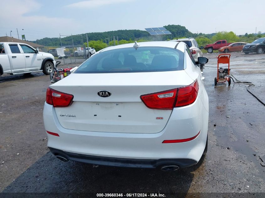 2015 Kia Optima Lx VIN: KNAGM4A76F5628627 Lot: 39660346