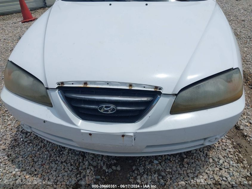 2004 Hyundai Elantra Gls/Gt VIN: KMHDN46D34U709987 Lot: 39660351