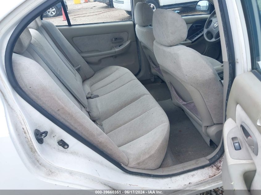 2004 Hyundai Elantra Gls/Gt VIN: KMHDN46D34U709987 Lot: 39660351