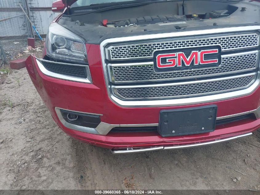 2014 GMC Acadia Denali VIN: 1GKKRTKD8EJ275525 Lot: 39660365