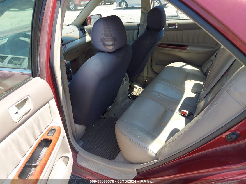 2003 Toyota Camry Xle VIN: 4T1BE32K63U239782 Lot: 39660370