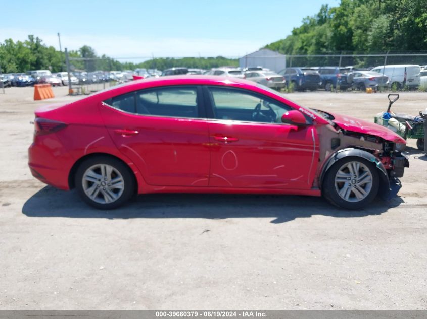 2020 Hyundai Elantra Sel VIN: 5NPD84LF9LH626252 Lot: 39660379