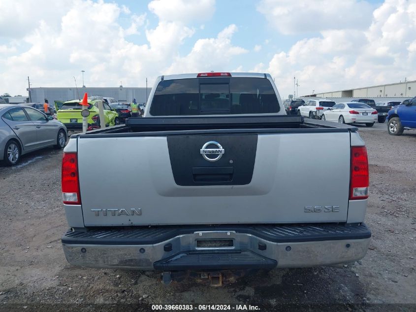 2007 Nissan Titan Se VIN: 1N6BA06A27N217355 Lot: 39660383