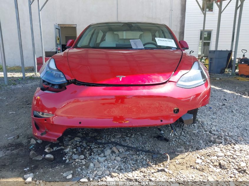 2022 Tesla Model 3 Rear-Wheel Drive VIN: 5YJ3E1EA6NF342454 Lot: 39660395