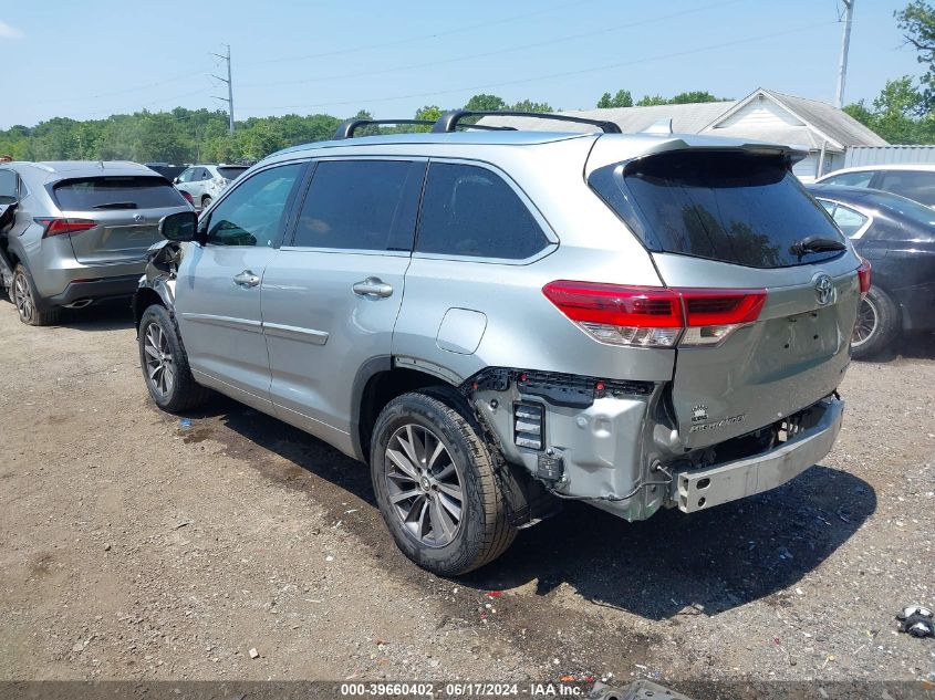 2018 TOYOTA HIGHLANDER XLE - 5TDJZRFH9JS538318