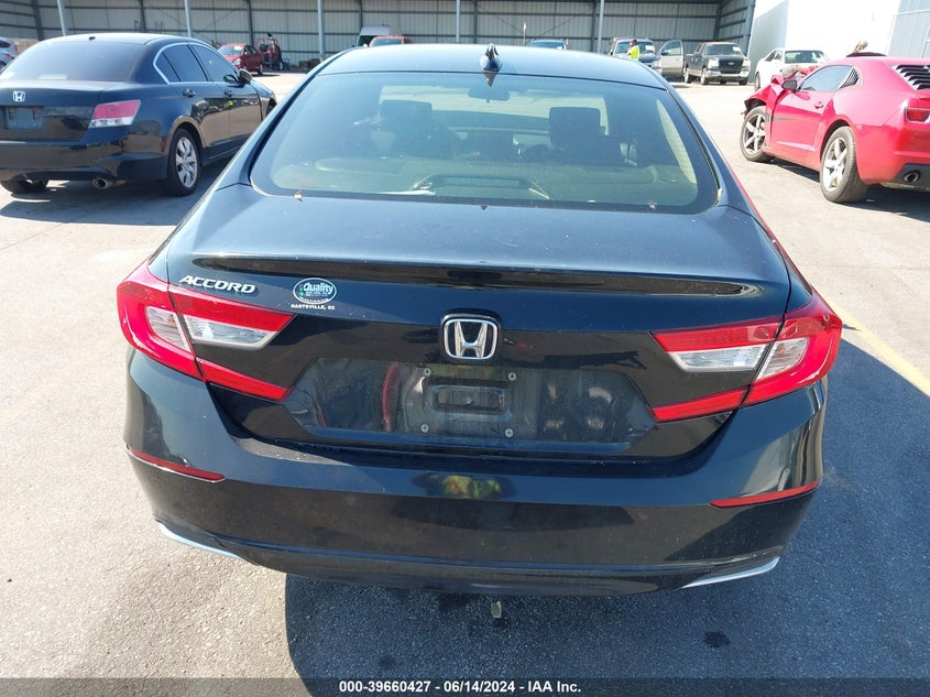 2021 Honda Accord Lx VIN: 1HGCV1F12MA066278 Lot: 39660427