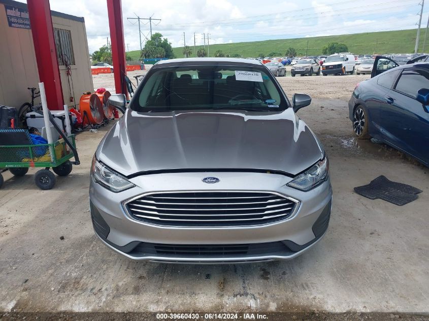 2020 Ford Fusion Se VIN: 3FA6P0HD1LR134930 Lot: 39660430