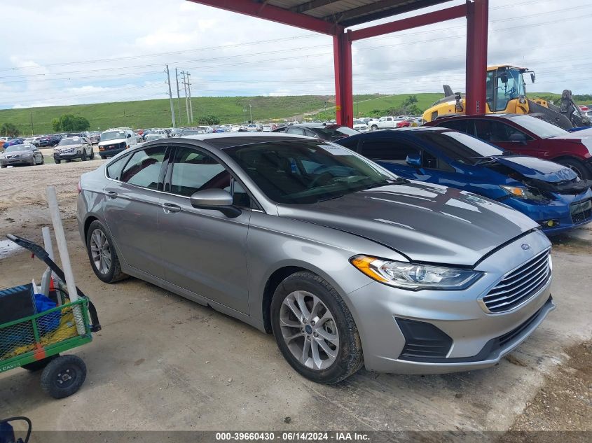 2020 Ford Fusion Se VIN: 3FA6P0HD1LR134930 Lot: 39660430