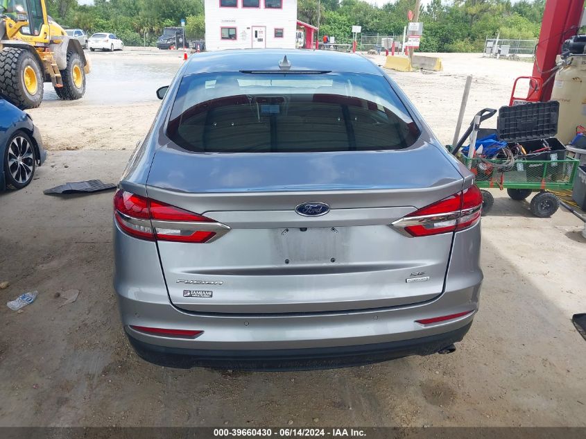 2020 Ford Fusion Se VIN: 3FA6P0HD1LR134930 Lot: 39660430