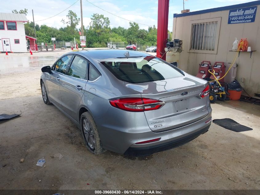 2020 Ford Fusion Se VIN: 3FA6P0HD1LR134930 Lot: 39660430