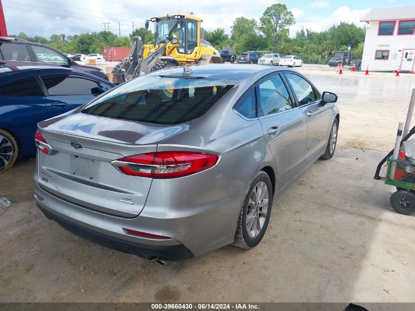 2020 Ford Fusion Se VIN: 3FA6P0HD1LR134930 Lot: 39660430