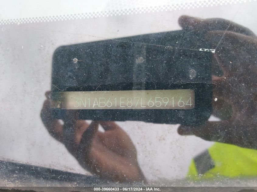 2007 Nissan Sentra 2.0S VIN: 3N1AB61E67L660605 Lot: 39660433