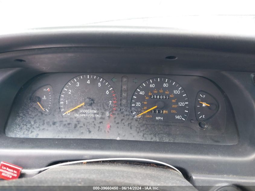 1997 Toyota Avalon Xls VIN: 4T1BF12B0VU211691 Lot: 39660450