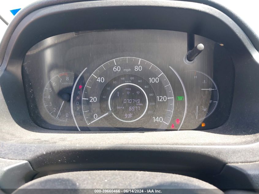 2014 Honda Cr-V Ex VIN: 3CZRM3H52EG701892 Lot: 39660466