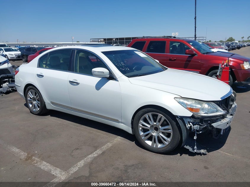 2011 Hyundai Genesis 4.6 VIN: KMHGC4DF8BU129963 Lot: 39660472