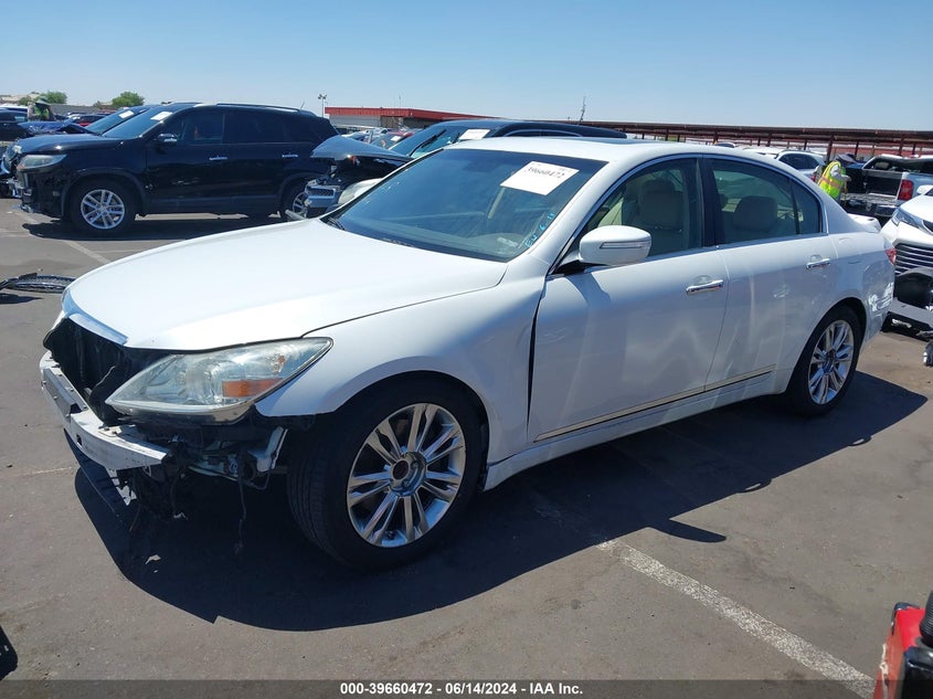 2011 Hyundai Genesis 4.6 VIN: KMHGC4DF8BU129963 Lot: 39660472