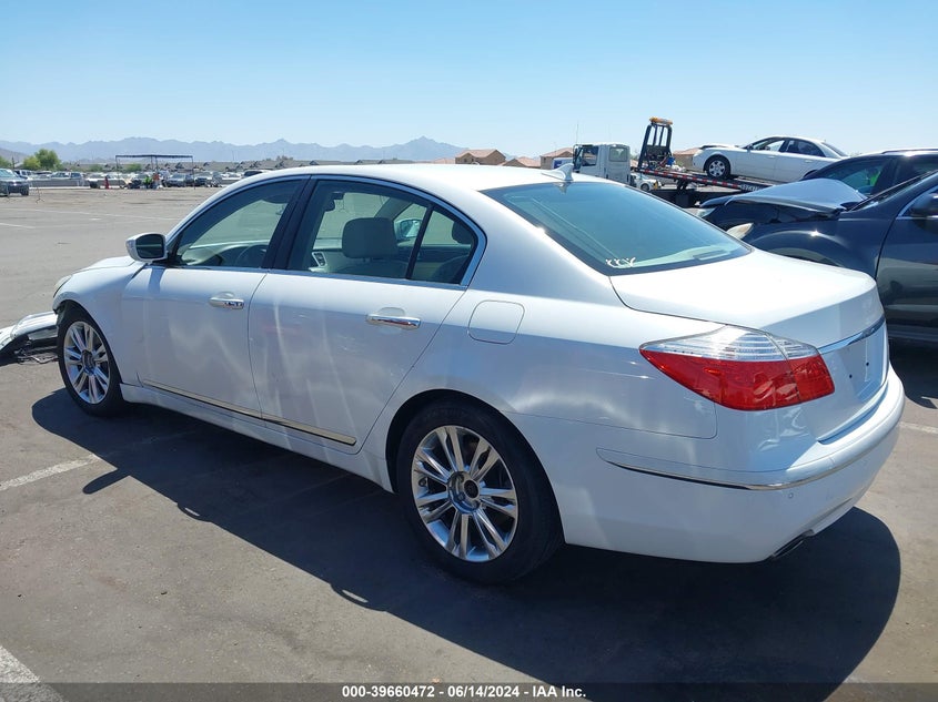 2011 Hyundai Genesis 4.6 VIN: KMHGC4DF8BU129963 Lot: 39660472