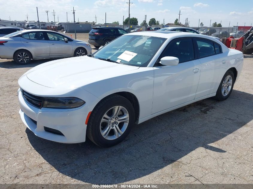 2022 Dodge Charger Sxt Rwd VIN: 2C3CDXBG8NH205951 Lot: 39660478