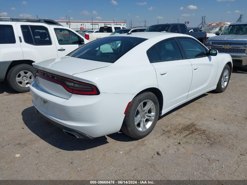 2022 Dodge Charger Sxt Rwd VIN: 2C3CDXBG8NH205951 Lot: 39660478