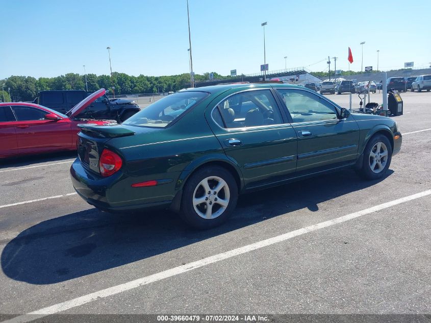 2000 Nissan Maxima Gle/Gxe/Se VIN: JN1CA31AXYT209116 Lot: 39660479