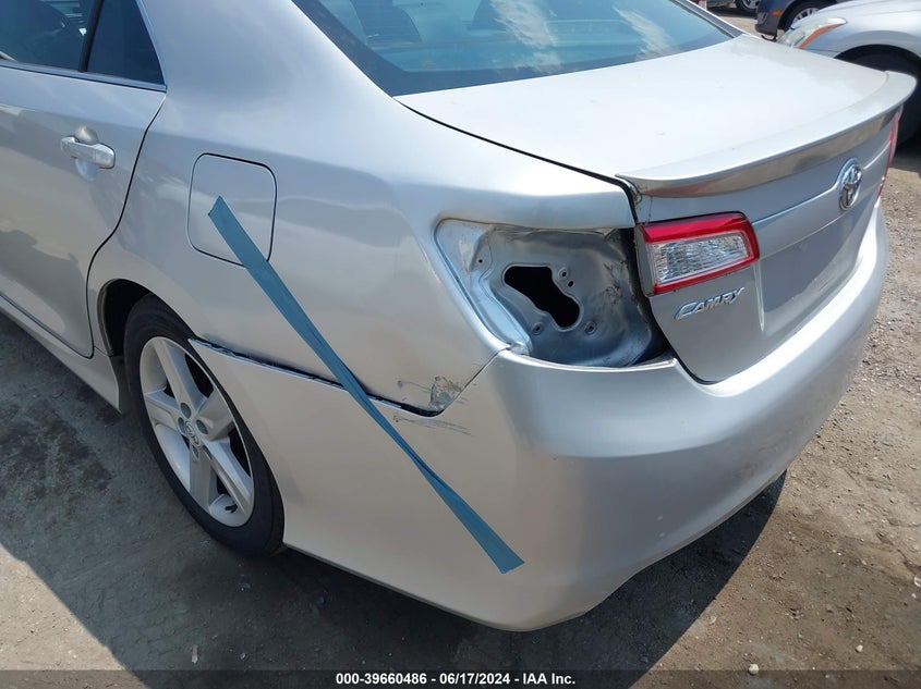 2012 Toyota Camry Se VIN: 4T1BF1FKXCU107006 Lot: 39660486