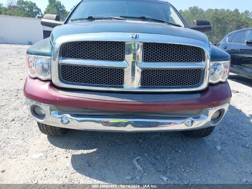 2002 Dodge Ram 1500 St VIN: 1D7HA18N02S647596 Lot: 39660489