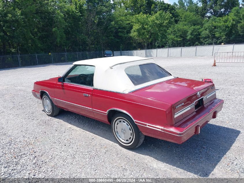 1982 Chrysler Lebaron Medallion VIN: 1C3BC55D1CG161420 Lot: 39660495