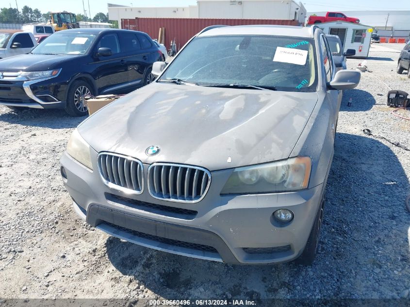 2011 BMW X3 xDrive28I VIN: 5UXWX5C51BL702371 Lot: 39660496