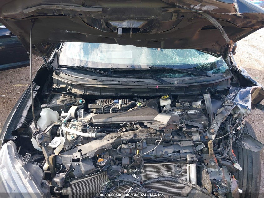 2017 Nissan Rogue Sv VIN: KNMAT2MV4HP619202 Lot: 39660500