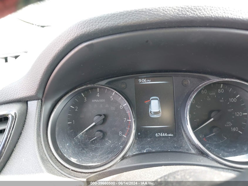 2017 Nissan Rogue Sv VIN: KNMAT2MV4HP619202 Lot: 39660500