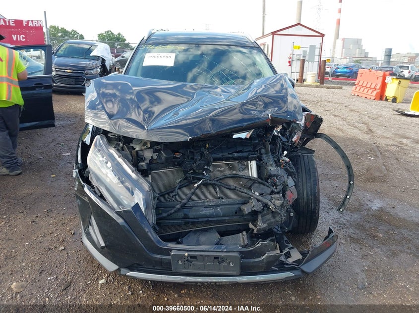 2017 Nissan Rogue Sv VIN: KNMAT2MV4HP619202 Lot: 39660500