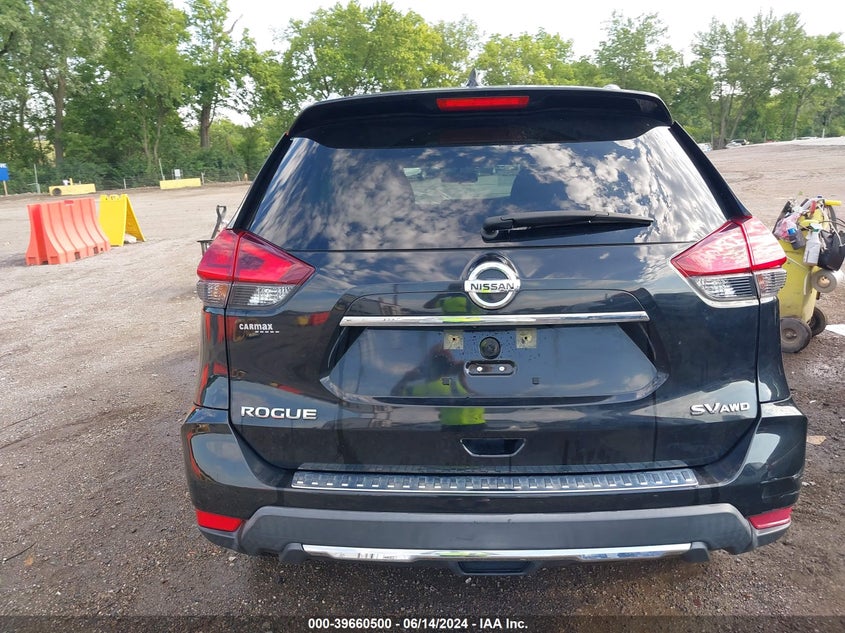 2017 Nissan Rogue Sv VIN: KNMAT2MV4HP619202 Lot: 39660500