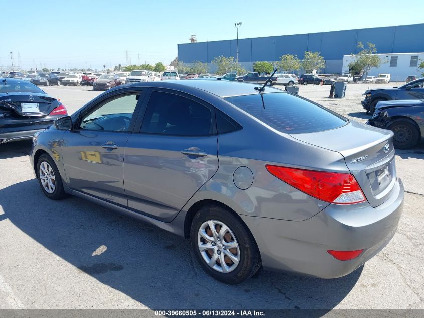 2014 Hyundai Accent Gls VIN: KMHCT4AE0EU621658 Lot: 39660505