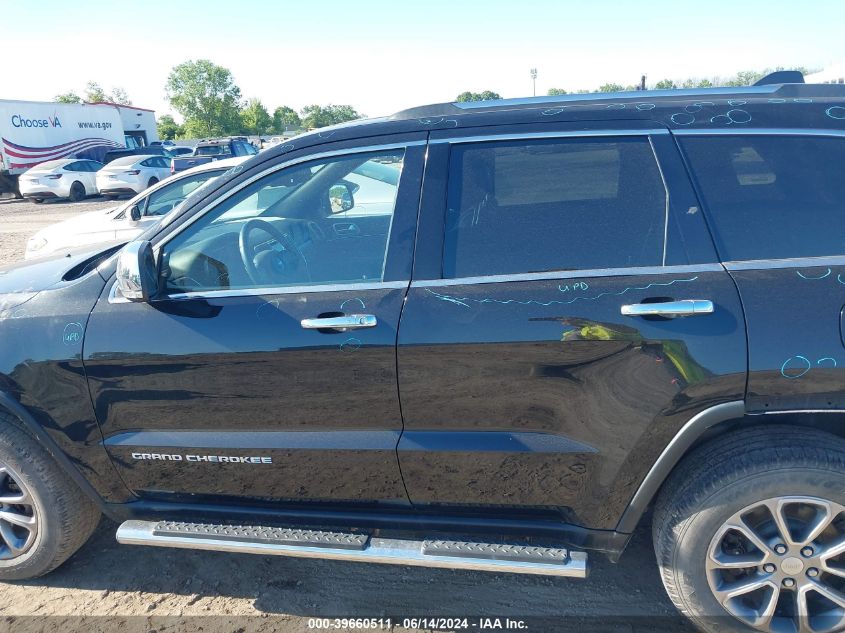 2014 Jeep Grand Cherokee Limited VIN: 1C4RJFBG6EC350904 Lot: 39660511